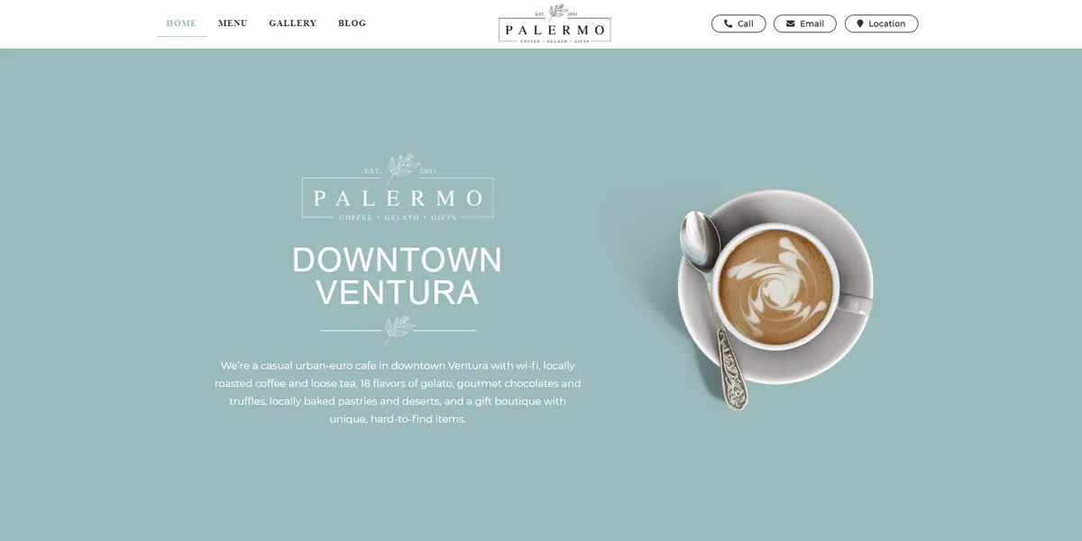 Key website elements