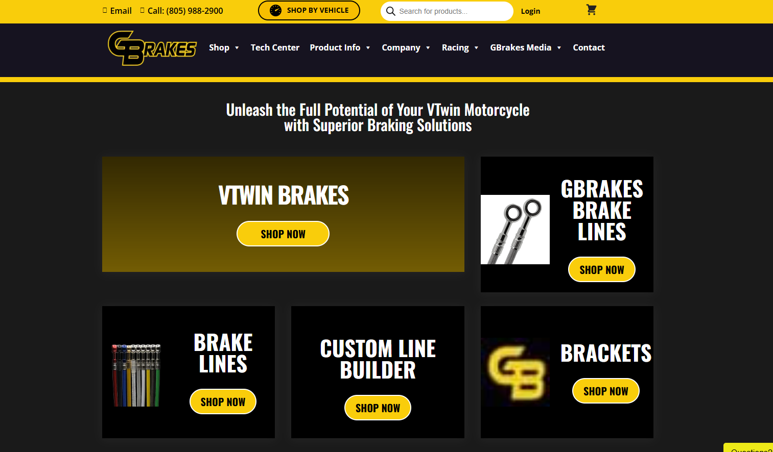 Old GBrakes Site - Main