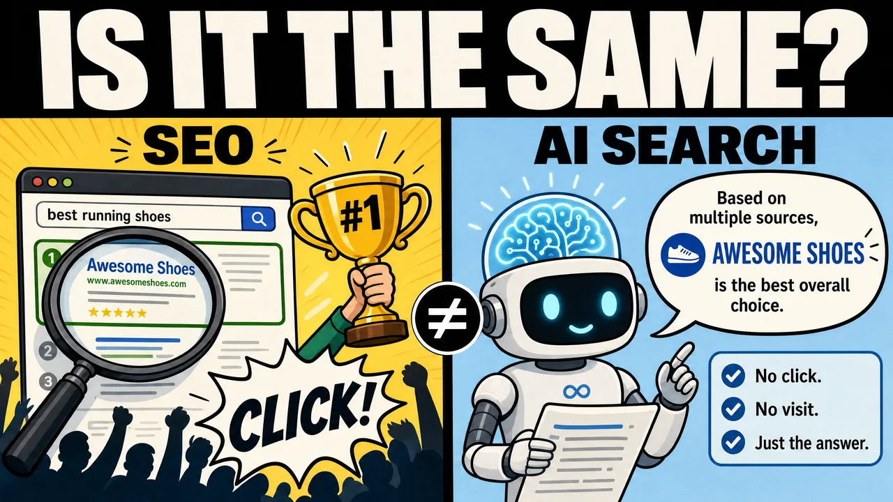SEO vs AI search optimization: how the two strategies compare in 2026